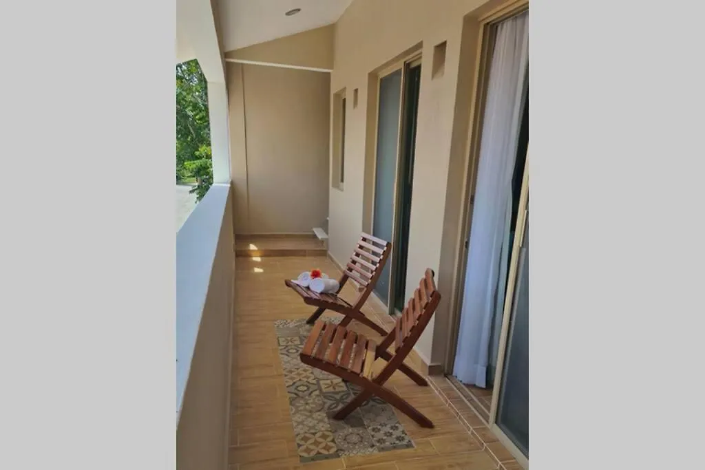 公寓 Villa Cerenata, Downtown,Few Steps From The Beach. 科苏梅尔