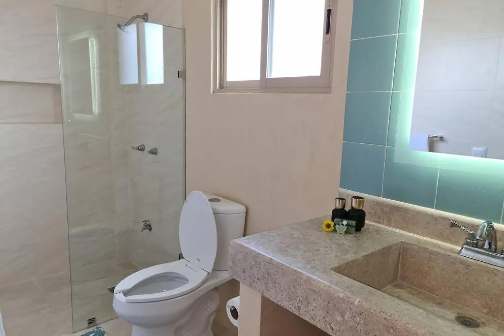 公寓 Villa Cerenata, Downtown,Few Steps From The Beach. 科苏梅尔 墨西哥